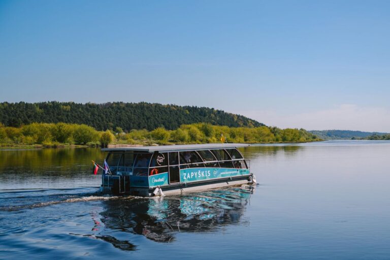 Sekmadieninės išvykos laivu „Zapyškis“