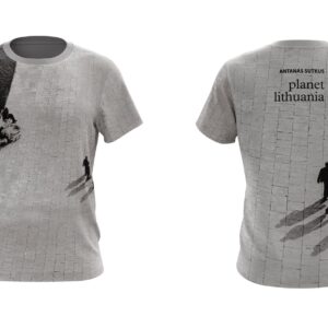 Marškinėliai „Vilniaus gatvės nuo stogo“